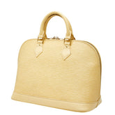 ルイ ヴィトン エピ アルマ ハンドバッグ M5214A ヴァニラ イエロー レザー レディース LOUIS VUITTON 【中古】